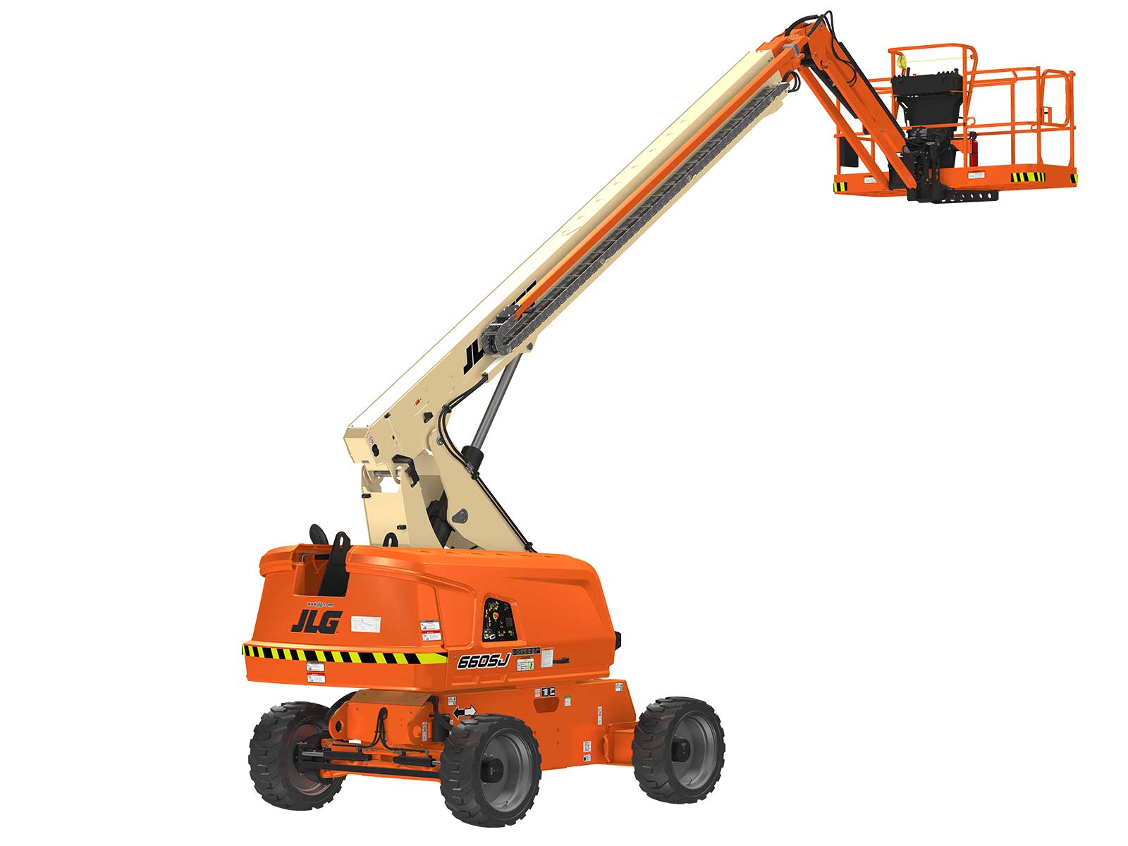 Articulated boom lift 45 ft